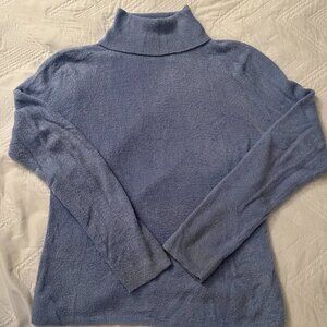 Baby Blue Ultra Soft Turtleneck Sweater